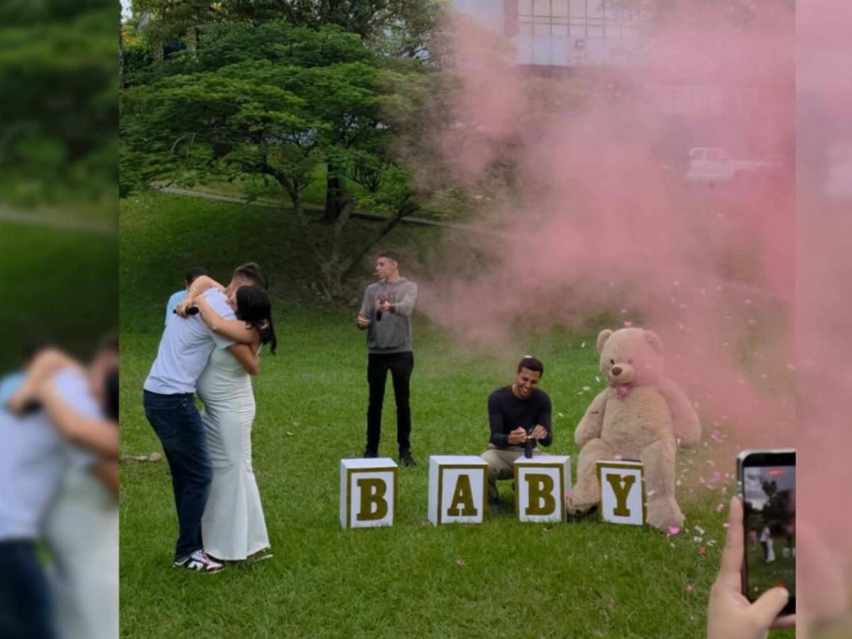 Presentadora hondureña anuncia que está embarazada de un futbolista extranjero