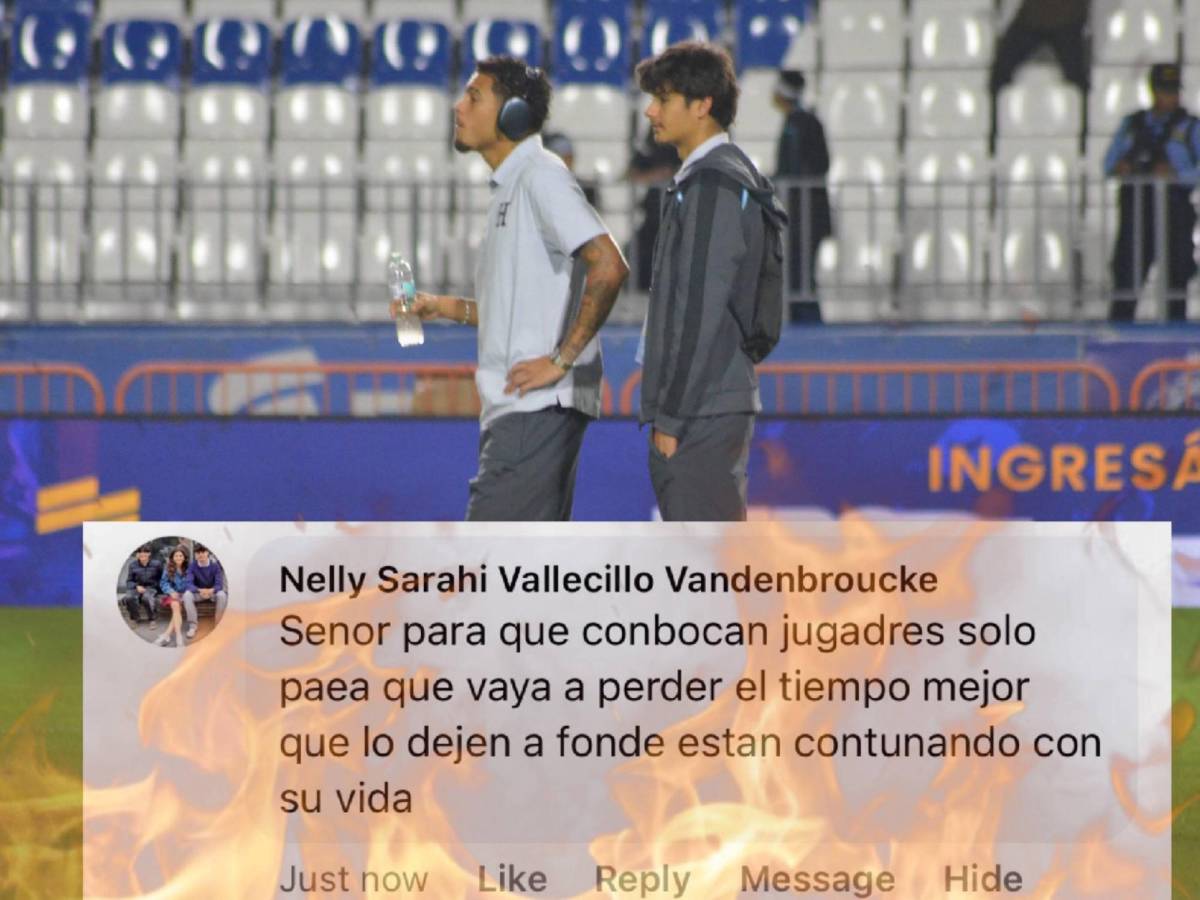 José Molina provoca el enfado de madre de futbolista de Honduras