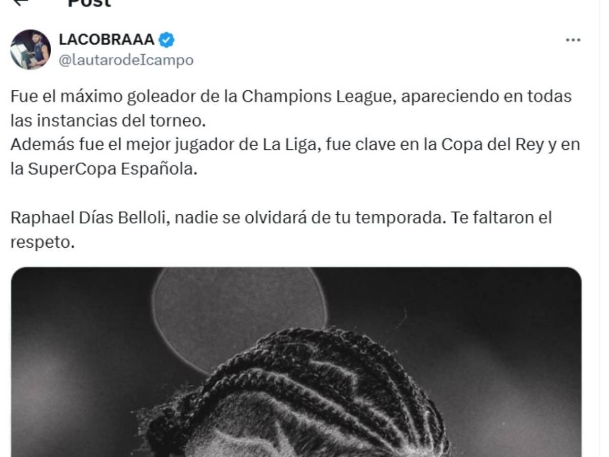 Robo: indignación tras el Balón de Oro ganado por Dembélé a Lamine Yamal