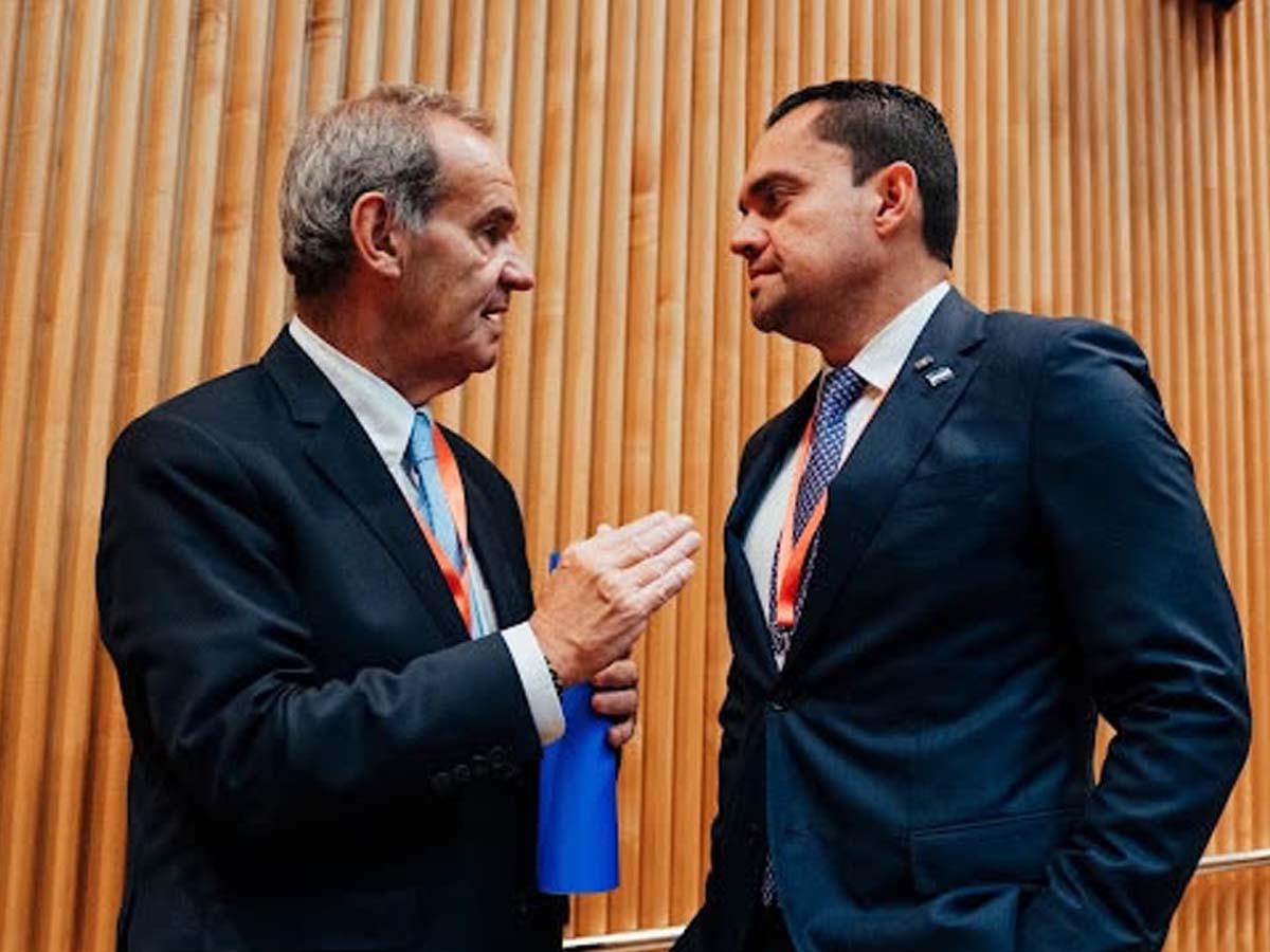 Delegación hondureña visita el Senado de España durante foro parlamentario
