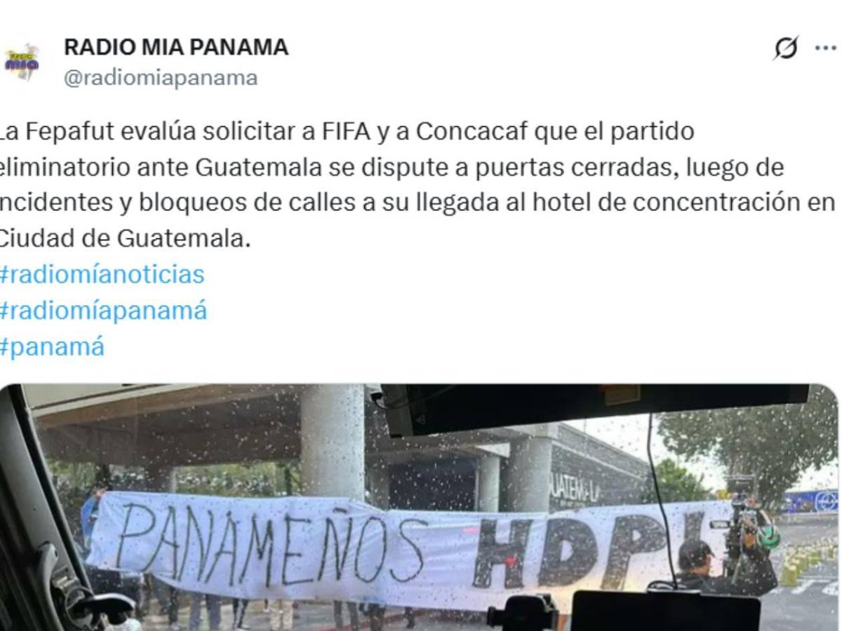 Selección Panamá vive pesadilla en Guatemala: Llamado a FIFA tras amenaza