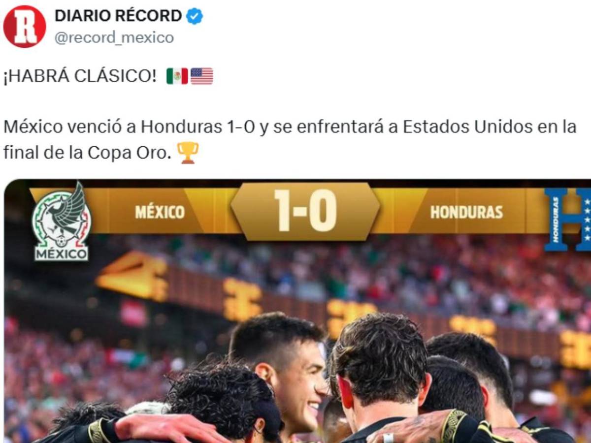 México- Honduras: Faitelson con ácido comentario y famoso europeo sorprendido