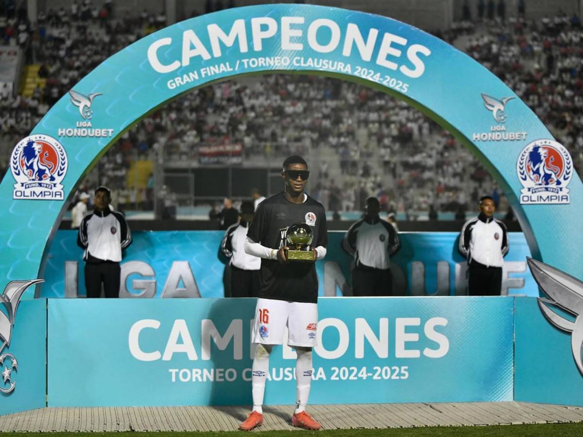 Olimpia festeja título, detalle con Real España, descuido con la copa y a lo Lamine Yamal