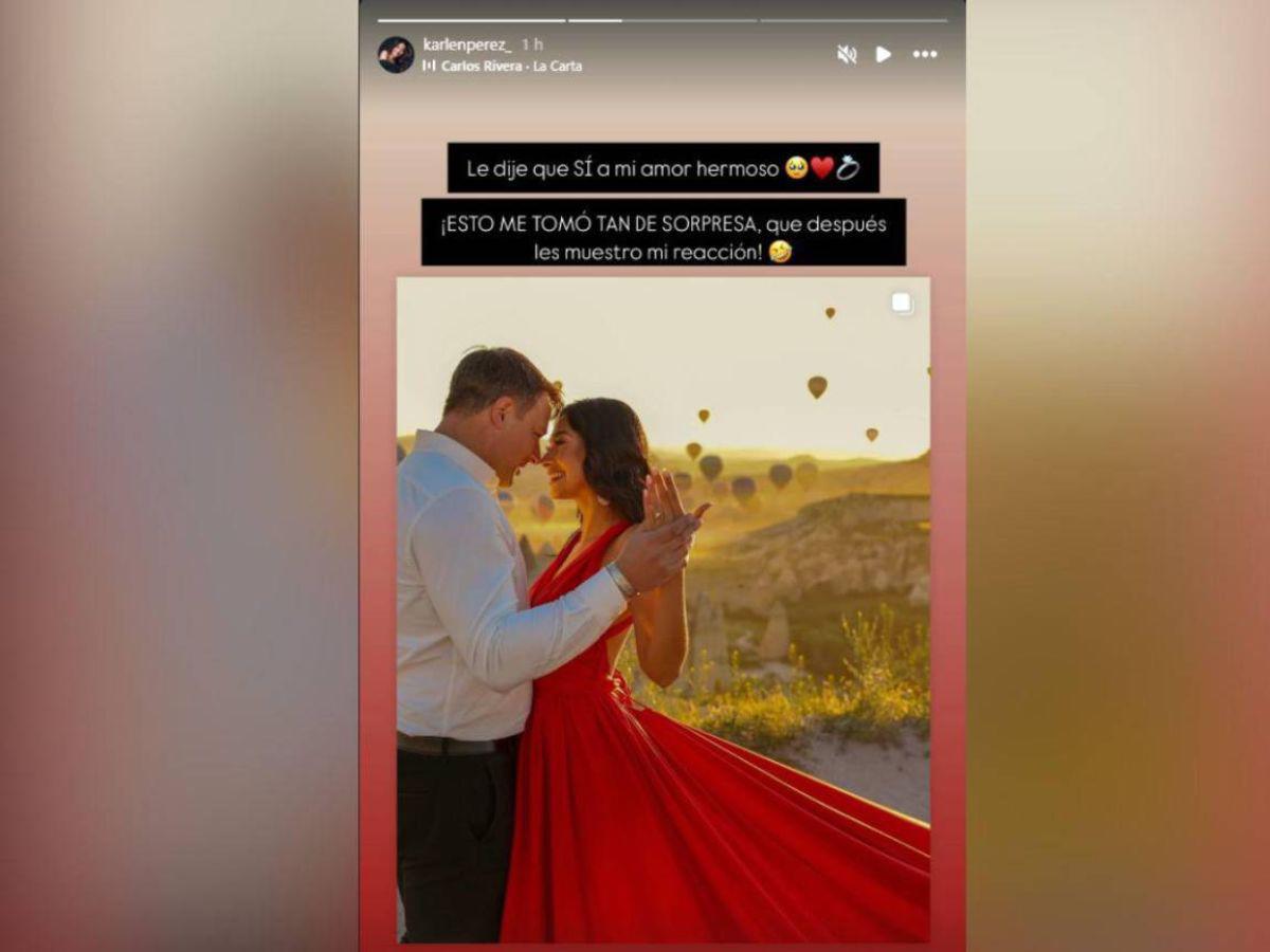 Karlen Pérez y Gustavo Leone sorprenden con su compromiso: “¡Nos vamos a casar!