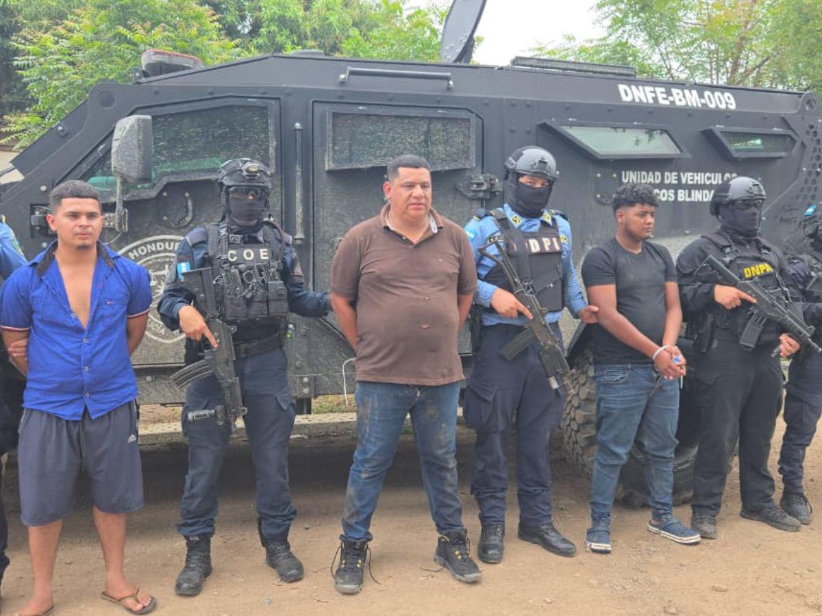 Cae alias el Patrón, presunto líder de la peligrosa banda Los Copanecos, en Olanchito