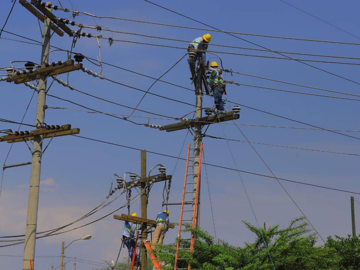 Cortes de energía afectarán a más de 40 colonias en San Pedro Sula