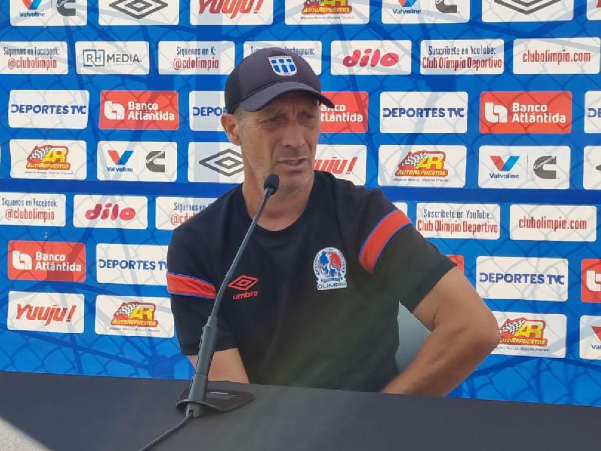 Troglio aclara altercado en Olancho y la caída del invicto de Olimpia