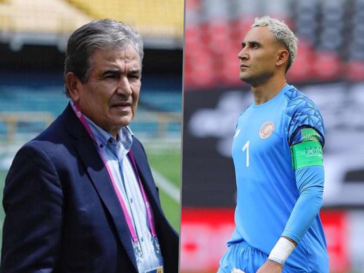 Jorge Luis Pinto revela el conflicto que tuvo con Keylor Navas y deja dardo