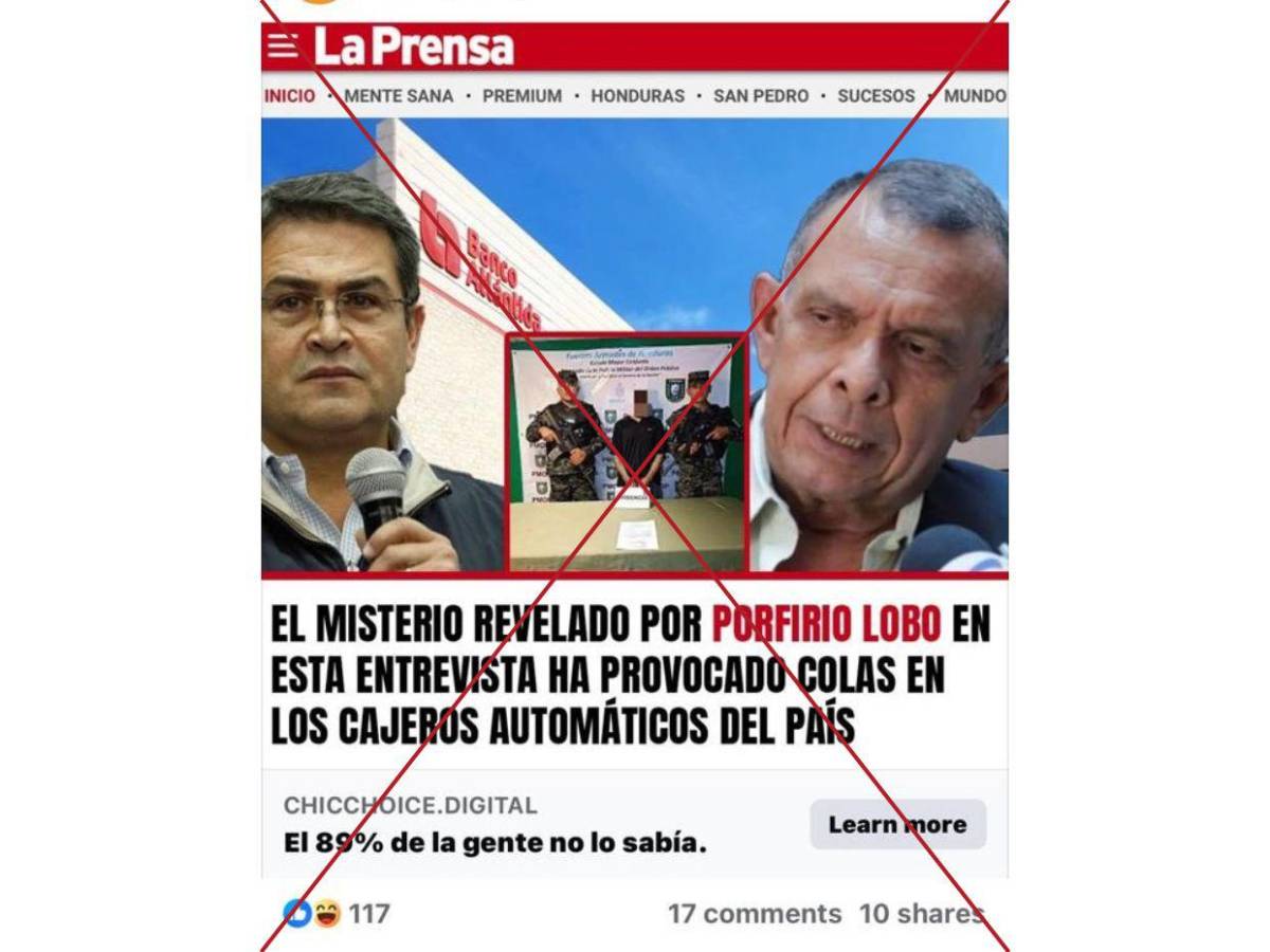 Captura de pantalla a una publicación de Facebook hecha el 20 de diciembre de 2024.