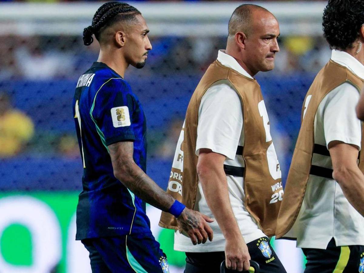Dolor del primer eliminado del Mundial, show de Vinicius y preocupación por Raphinha
