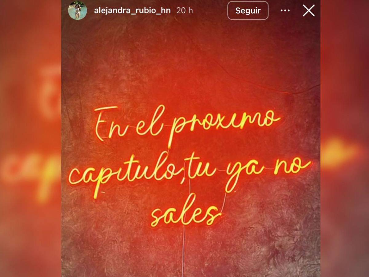 ¿Indirectas para Thompson? Alejandra Rubio comparte provocantes mensajes y fotos