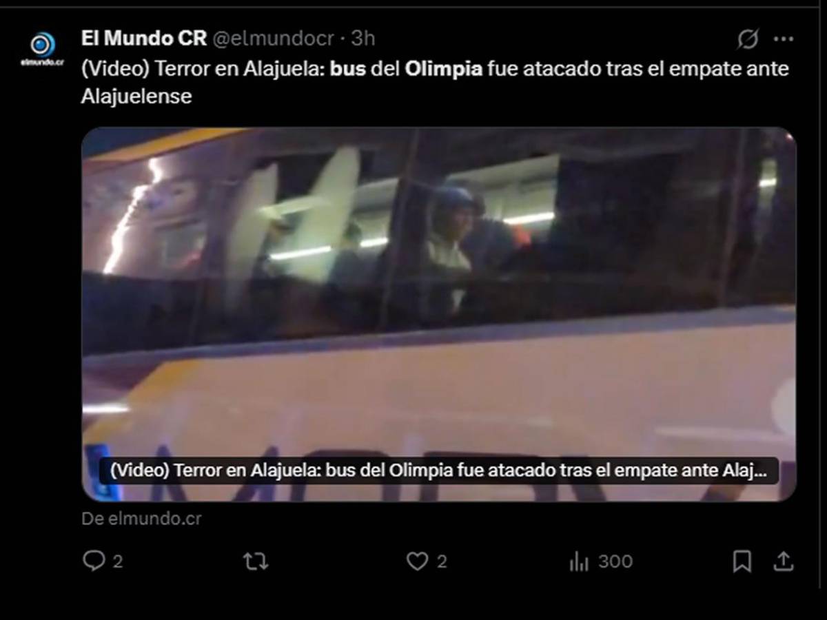 Concacaf debe descalificar a Alajuelense: prensa reprocha ataque al Olimpia en Costa Rica