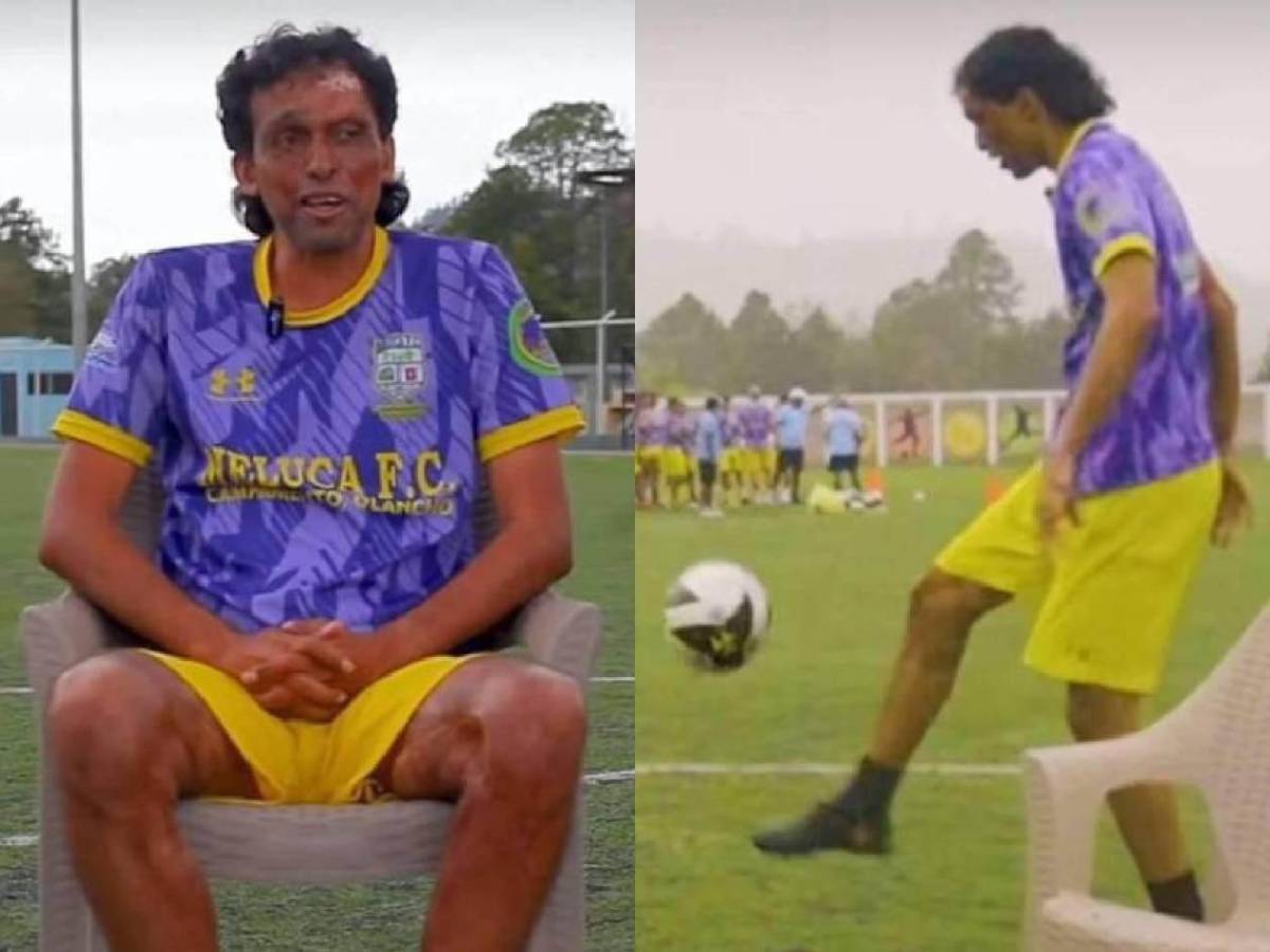 Político debutó en club de Honduras: ingresó al 90’ y esta fue su reacción