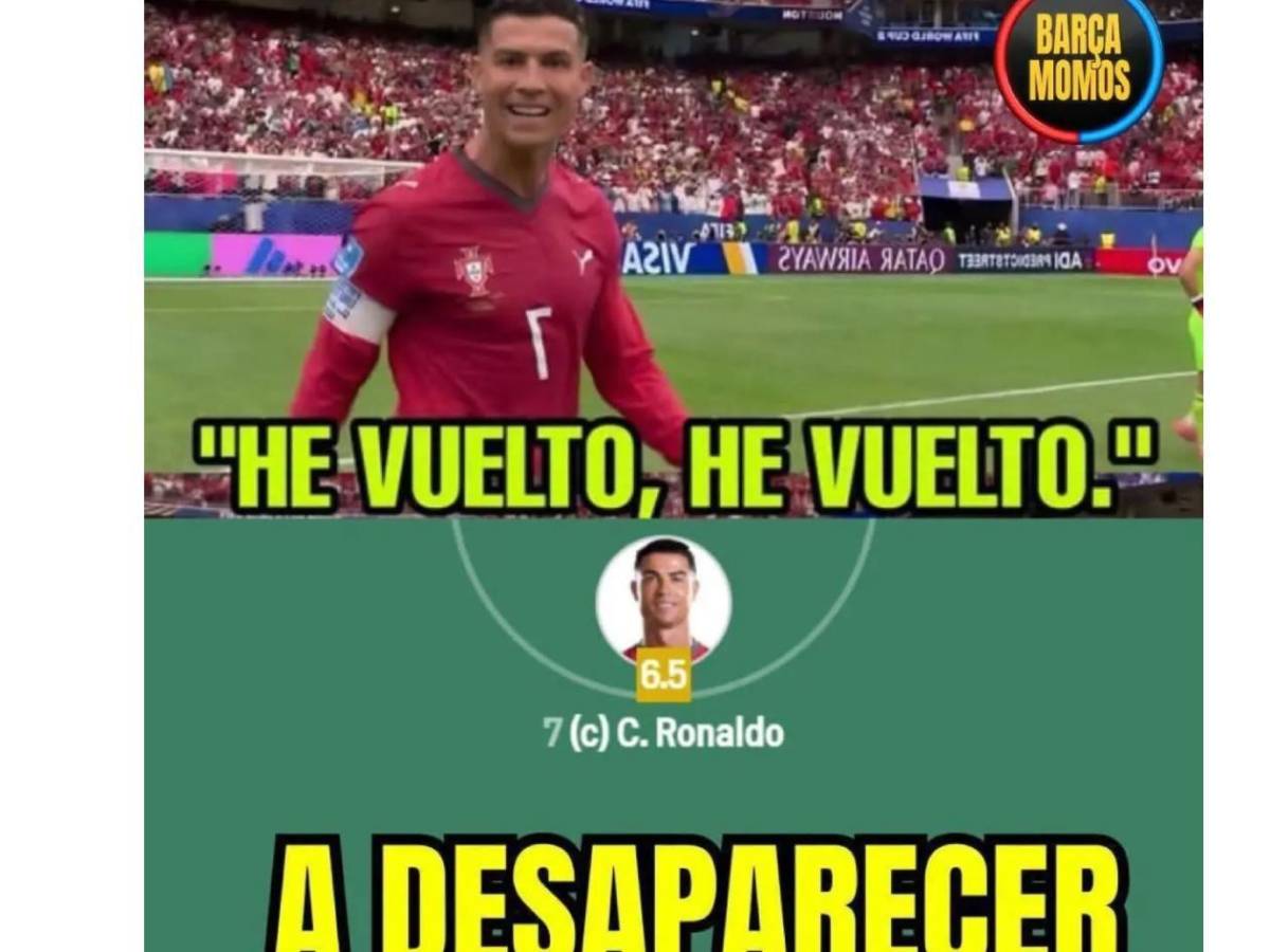 Las redes se ensañan con Cristiano Ronaldo tras su adiós del Mundial: Fans de Messi no perdonan
