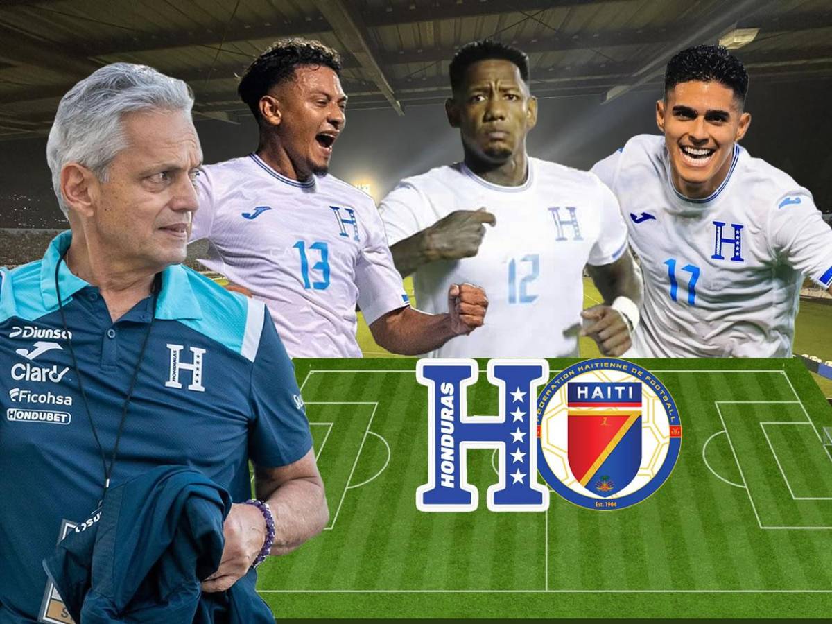 Honduras y un 11 titular con cambios para triunfar ante Haití en eliminatoria: ¿Alexy Vega?