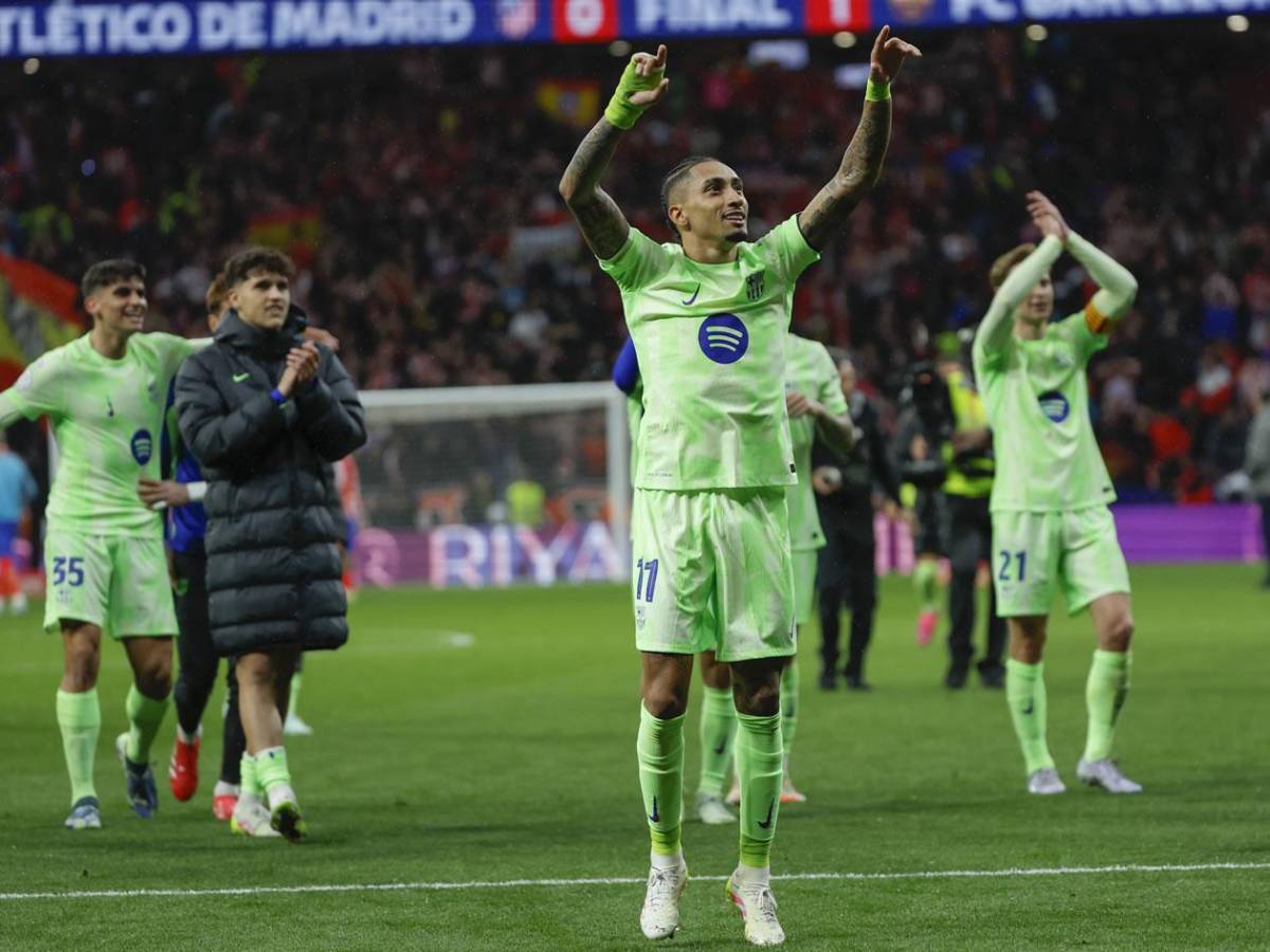 Barcelona festeja, deja dardo, tristeza del Atlético y horrible imagen