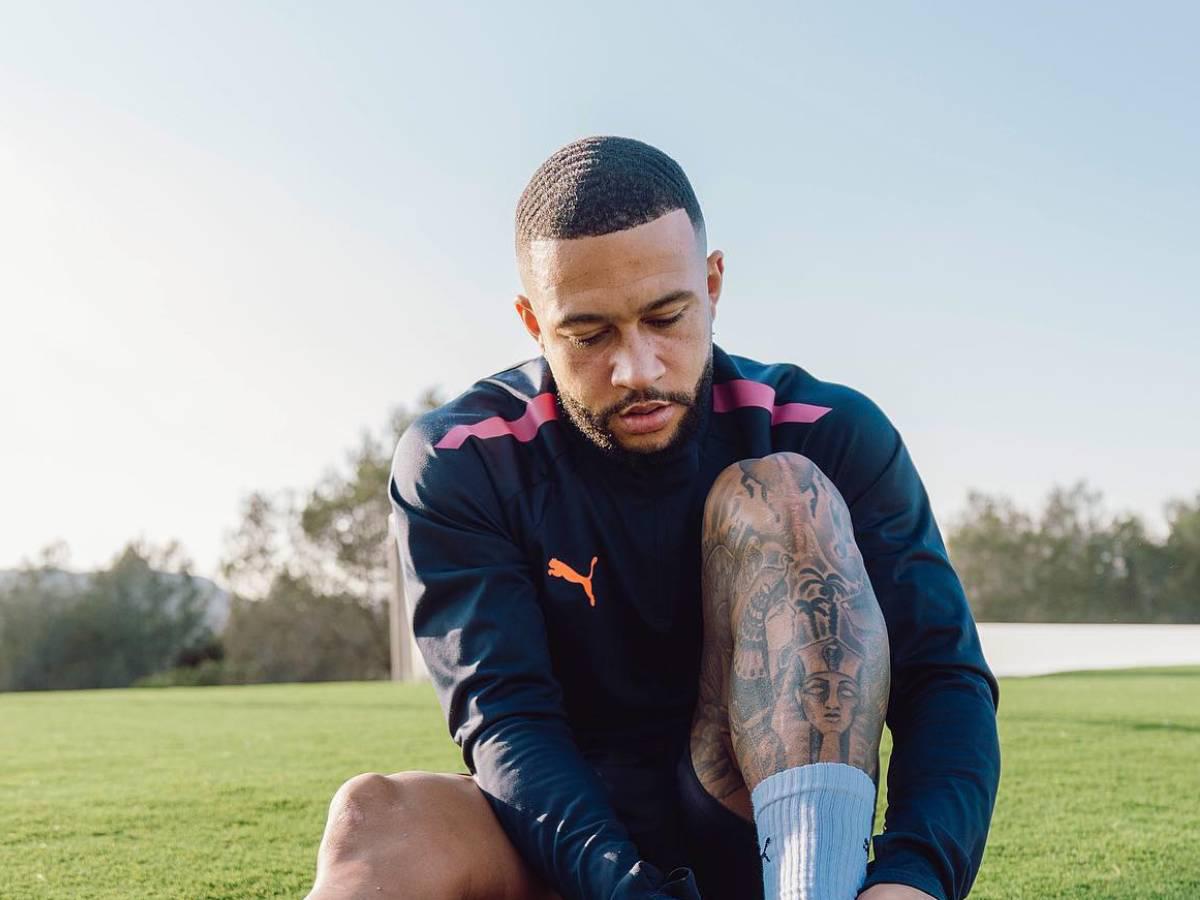 Memphis Depay ha recibido la sugerencia de Neymar de jugar en el Santos.