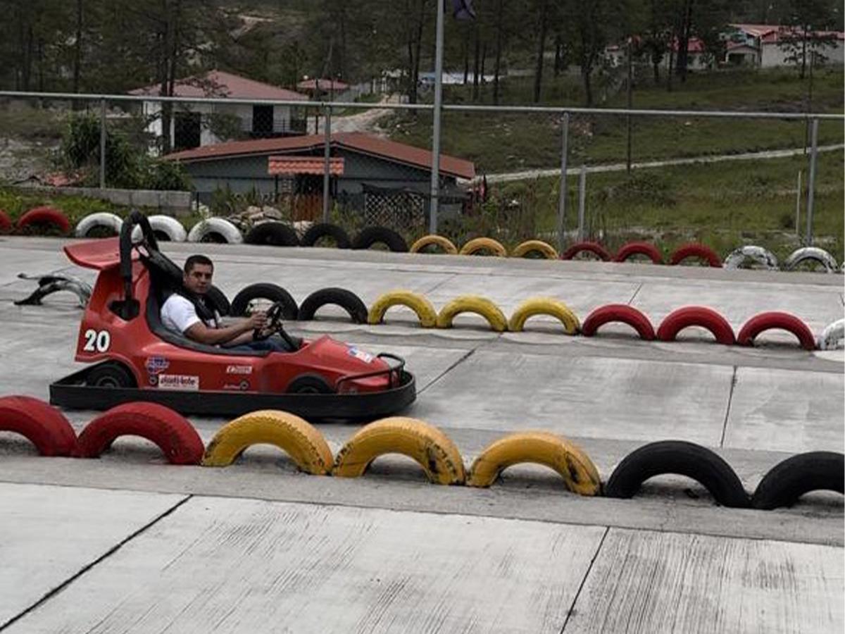 La pista de Go Kart Maryland en Marcala, La Paz, fue testigo de las destrezas de los finalistas.