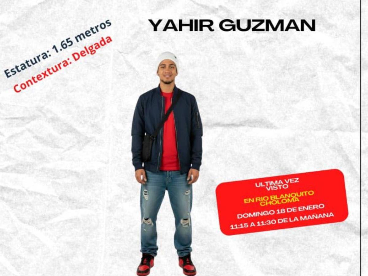 Joven pidió “jalón” para ir a jugar basketball y ahora lleva 23 días desaparecido