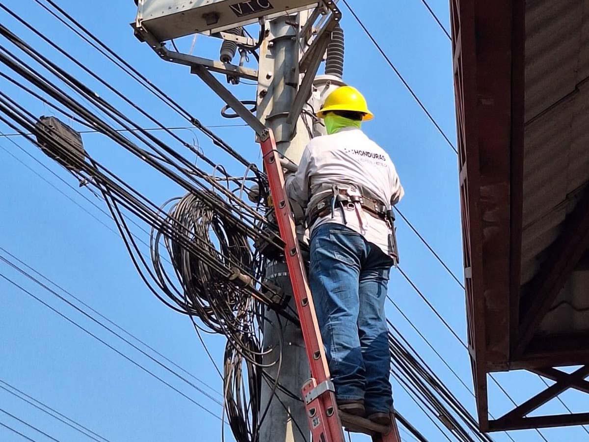 Cortes de energía este jueves 10 de septiembre en Tegucigalpa, Choloma, Tela y Valle