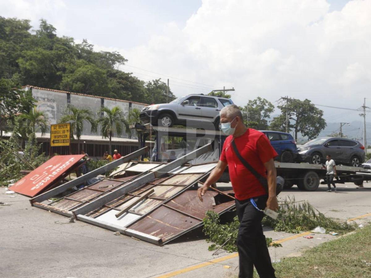 Protesta de Koriun paraliza Choloma: filas, disturbios y falta de respuestas