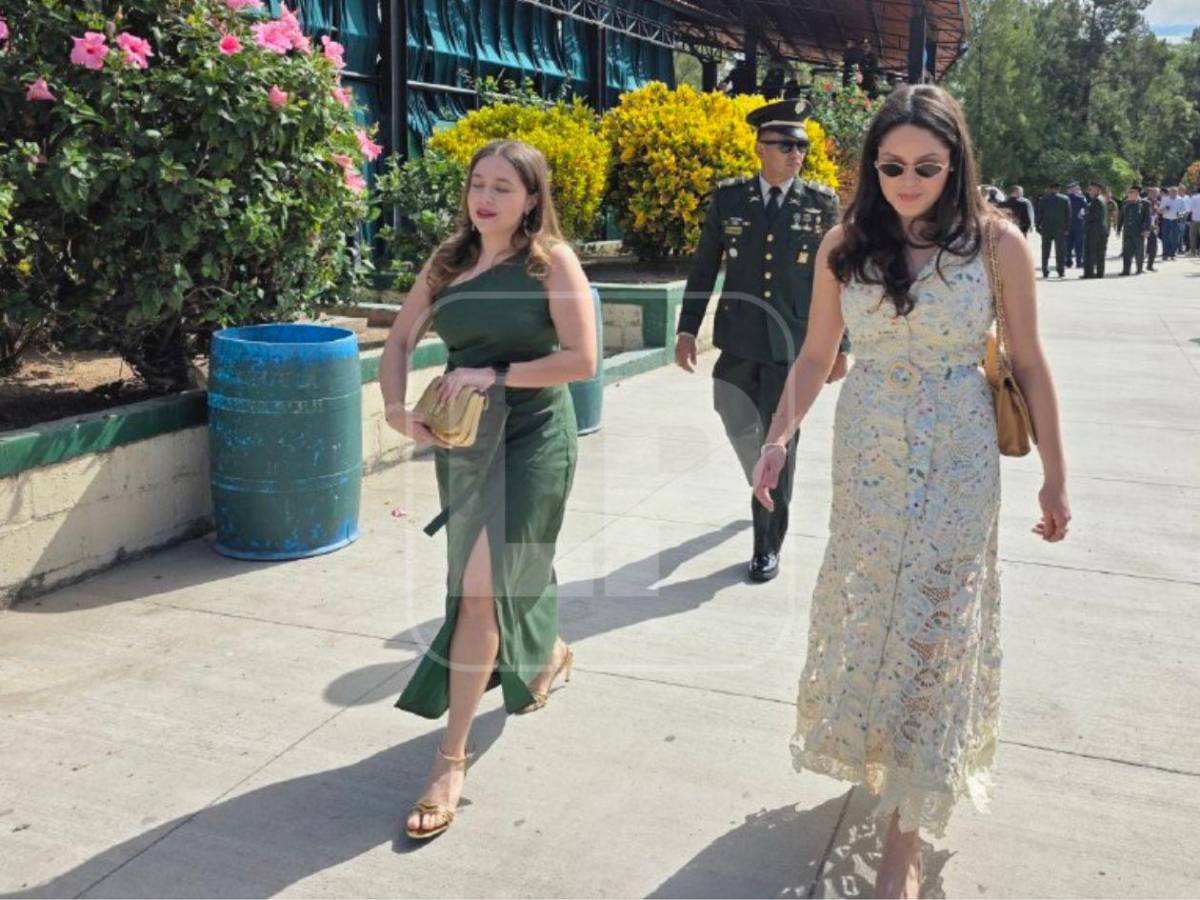 La razón por la que hijas de JOH asistieron a traspaso de mando de las FFAA