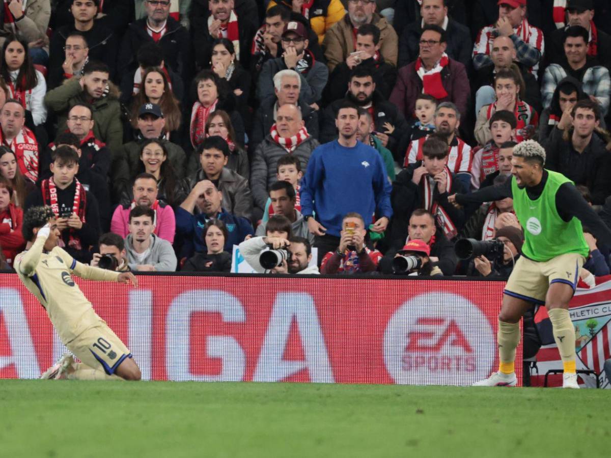 Barcelona gana con drama: golazo de Lamine, polémica arbitral y figura Joan García