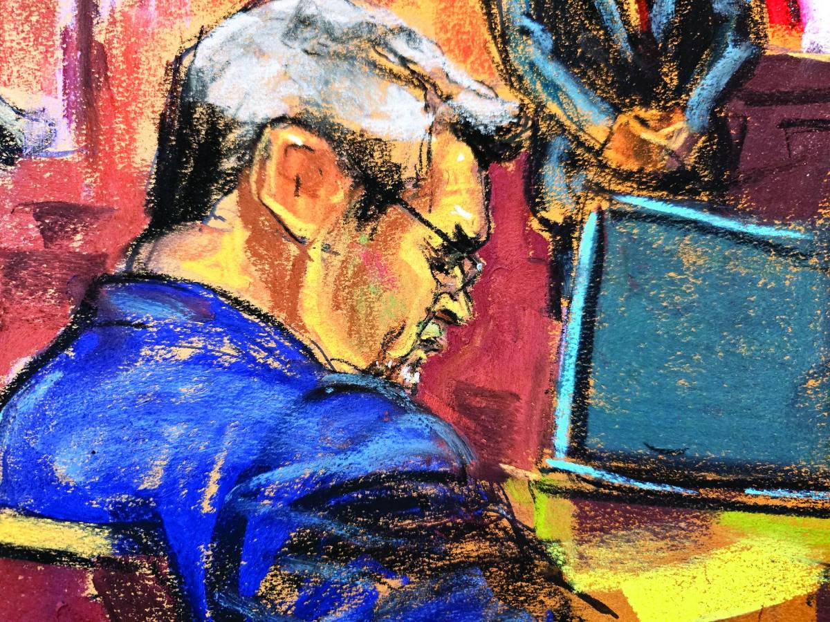 Con temple e ímpetu, JOH tomó  fuerzas y se despidió: “Soy inocente”