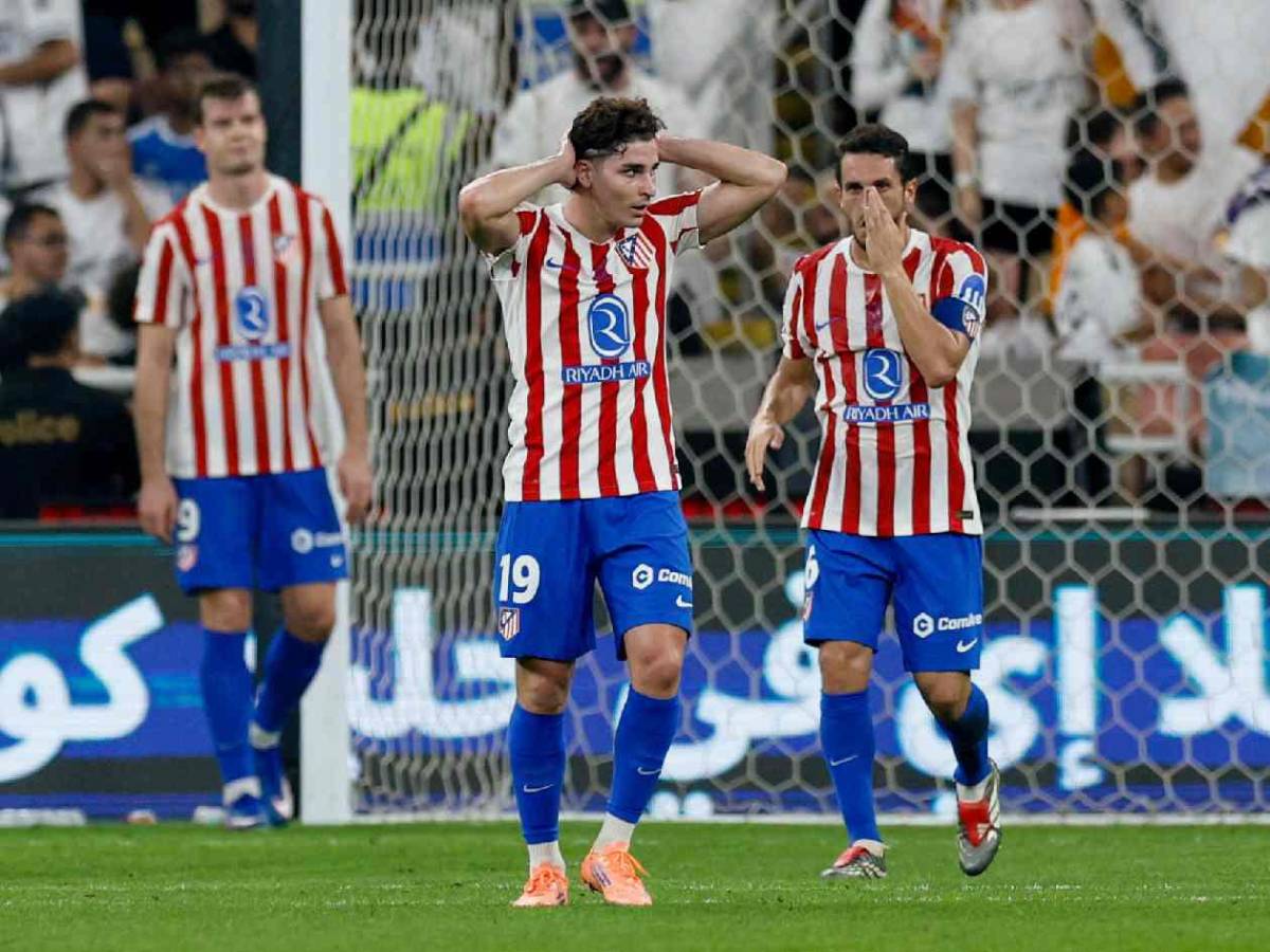 Real Madrid da golpe al Atlético, polémica y el agarrón entre Vini y Simeone