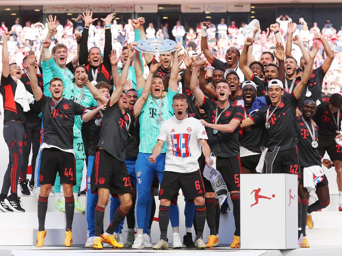 ¡Campeón! Bayern Múnich salva su hegemonía en la Bundesliga