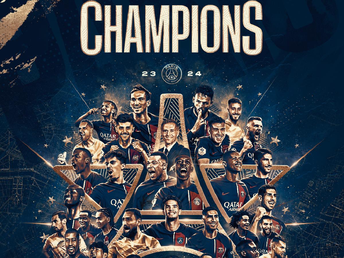 PSG y Mbappé se proclaman campeones de la Ligue 1 de Francia