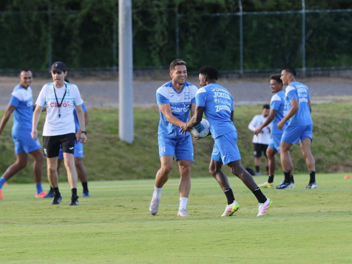 Honduras sigue afinando detalles: Menjivar feliz y jugador llegó de sorpresa