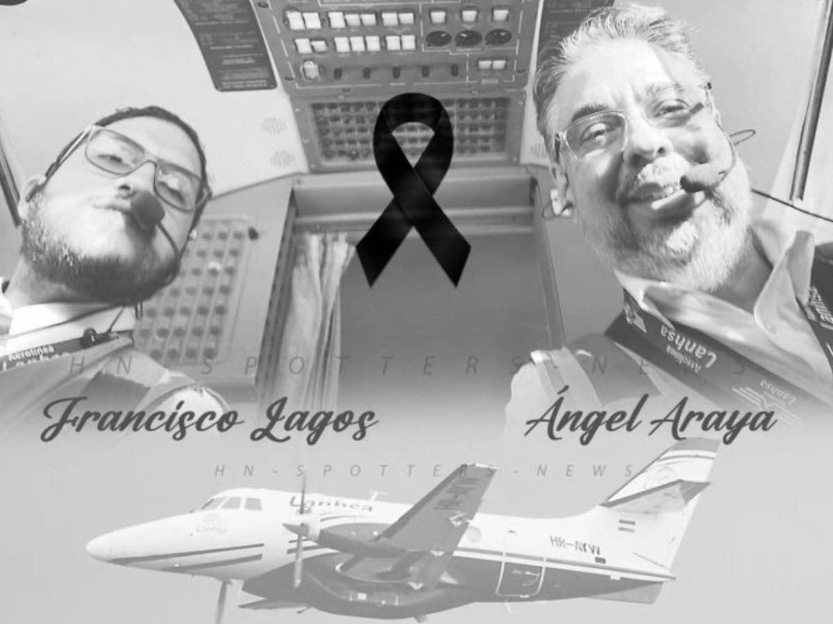 Capitán y su copiloto, entre los muertos del accidente aéreo en Roatán