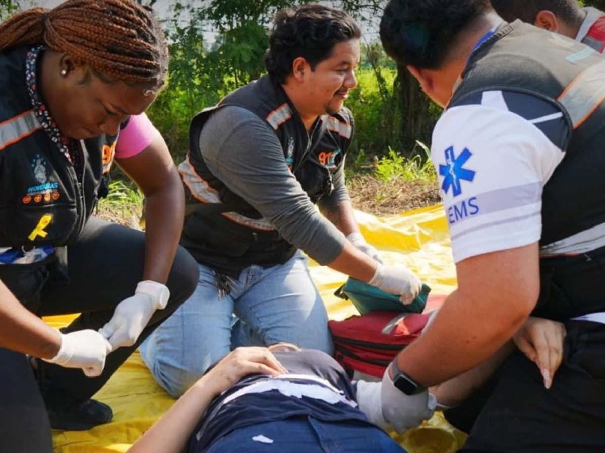 ¡Fue un simulacro a escala real! Accidente aéreo en el aeropuerto de San Pedro Sula
