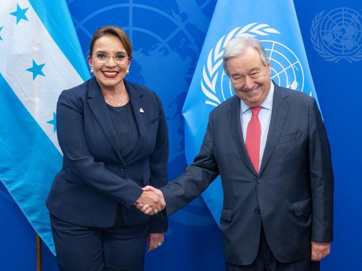 Xiomara Castro entrega nueva propuesta de convenio de la Cicih