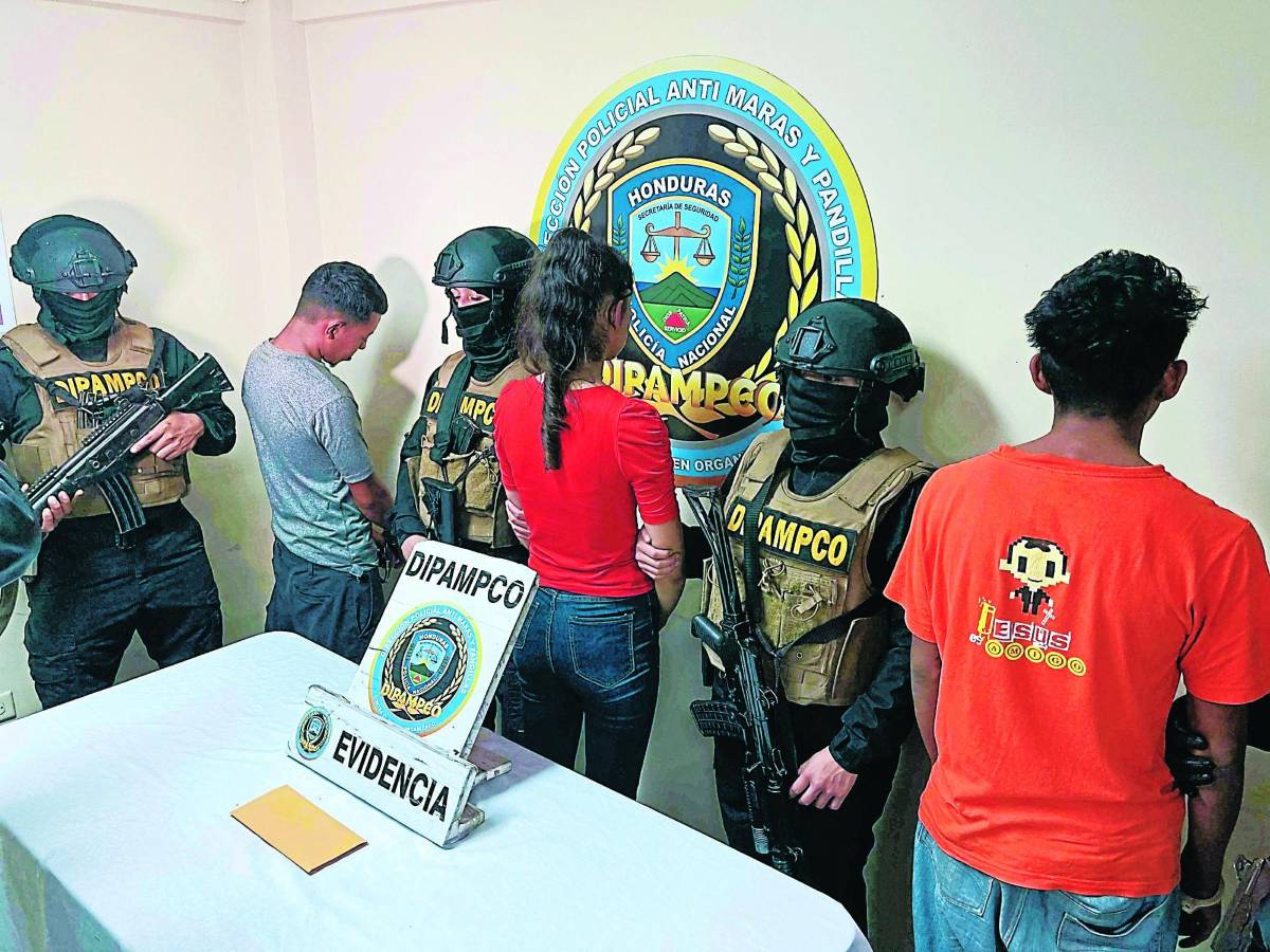 Caen presuntos mareros tras cobrar extorsión en Tegucigalpa