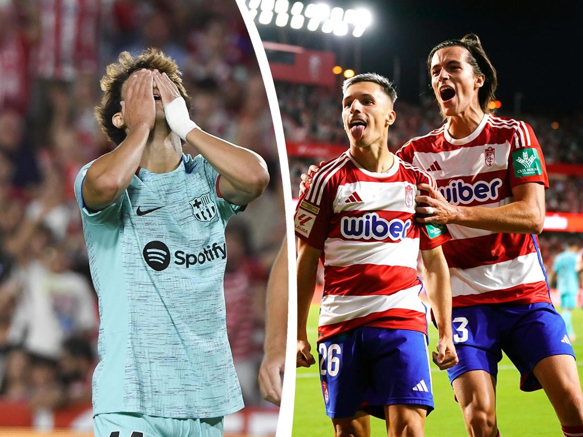 Tropiezo culé: Barcelona rescató un empate en su visita a Granada