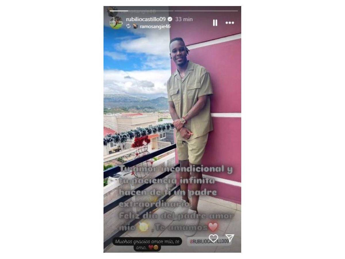 Esposas y sus tiernos mensajes a futbolistas hondureños en el Día del Padre