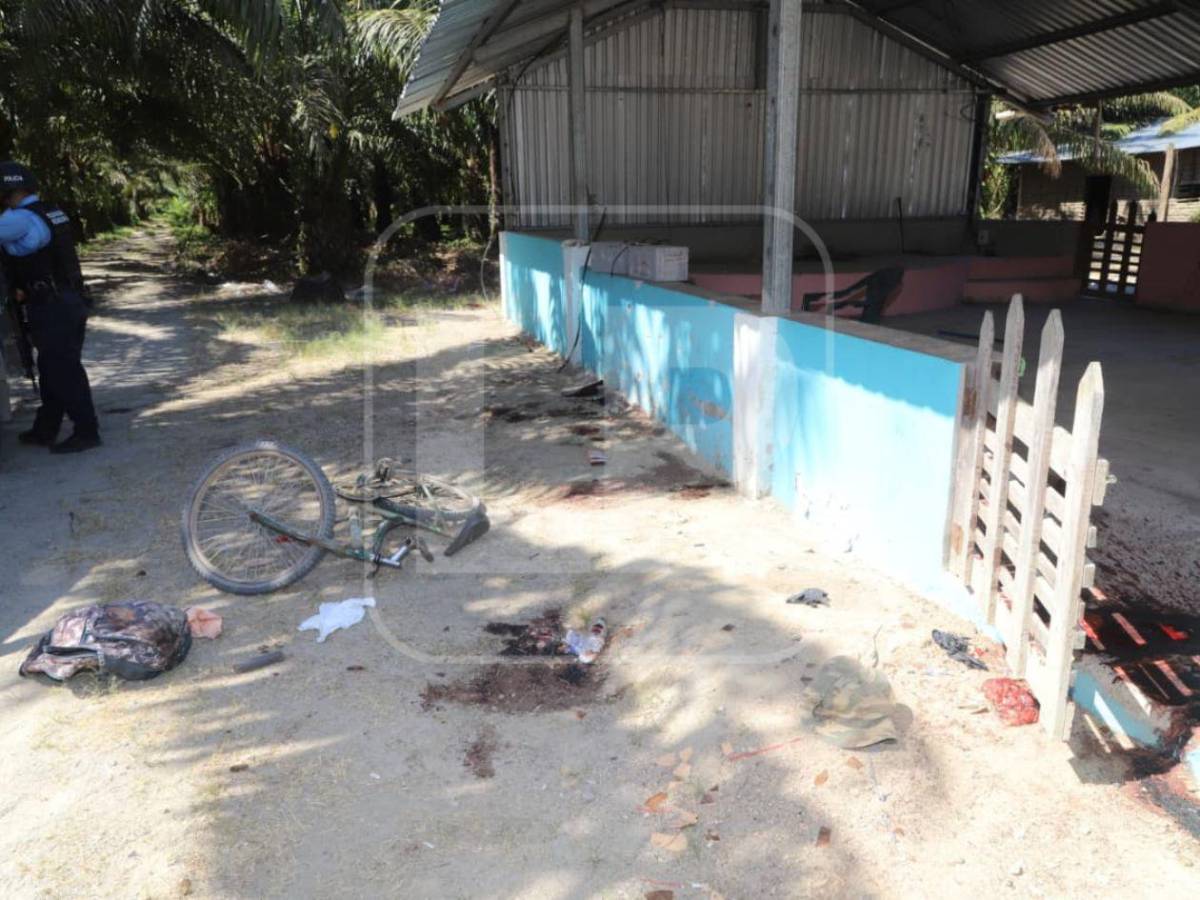 Matanza en la finca Paso Aguán: exclusivas fotos de la escena del crimen