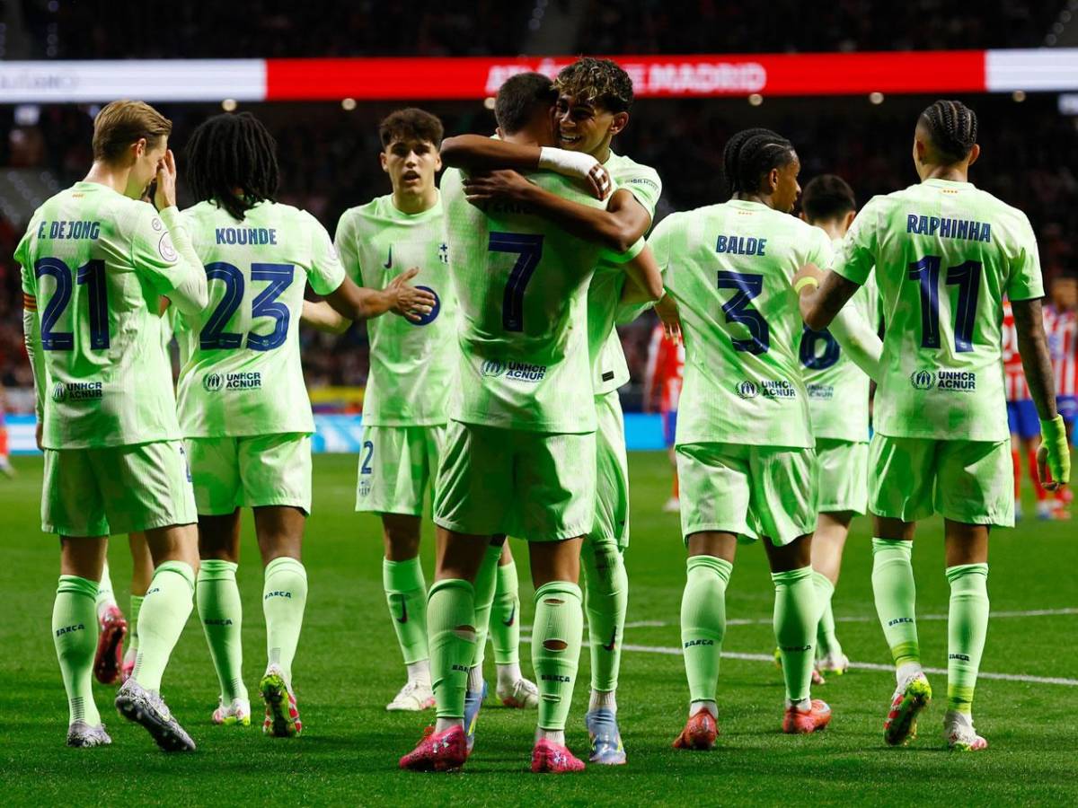 Barcelona festeja, deja dardo, tristeza del Atlético y horrible imagen