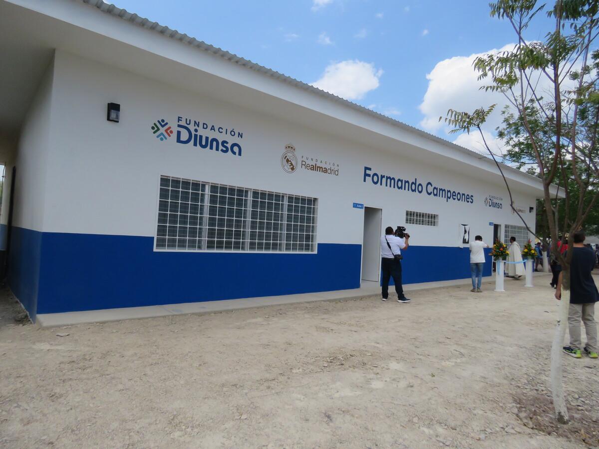 Asi lucen las instalaciones de la ESD en Comayagua.