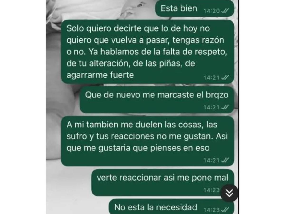 Joven denunció a futbolista argentino y filtra graves chats: “Me arruinaste la vida”