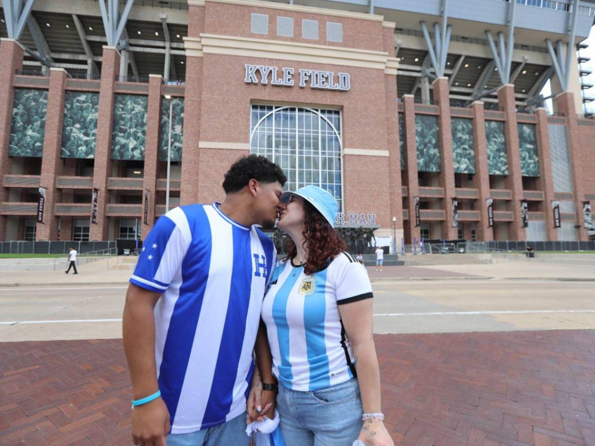 Honduras vs Argentina: ambientazo, locura por Messi y catrachos sorprenden