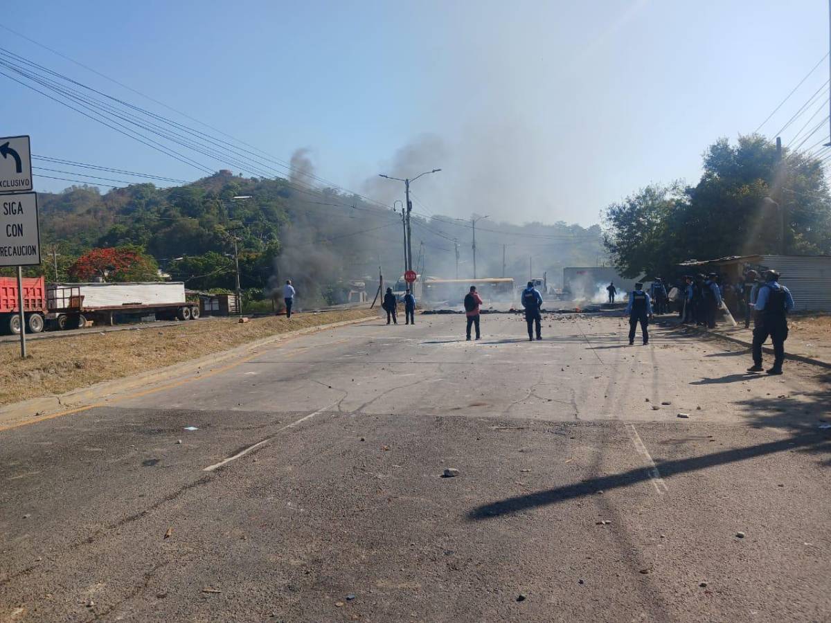 Caos en Choloma: inversionistas de Koriun se enfrentan a la Policía