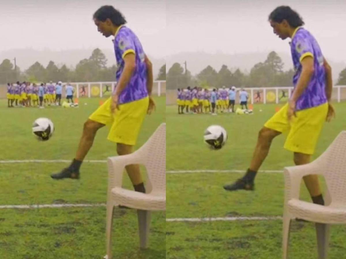 Político debutó en club de Honduras: ingresó al 90’ y esta fue su reacción