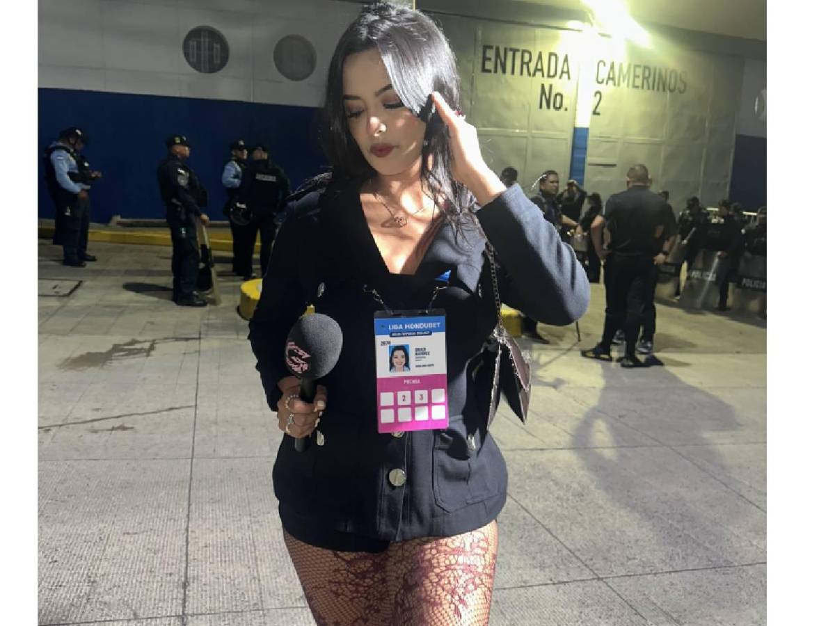 Belén y una periodista roban miradas; jugador del Olimpia recibe mala noticia