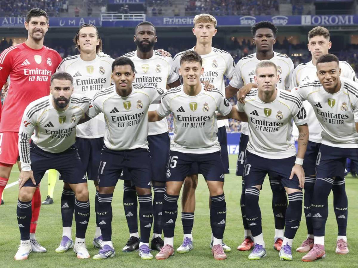 Mbappé calló a Vinicius, que hizo feo gesto al Oviedo y figura del Real Madrid enojado con Xabi