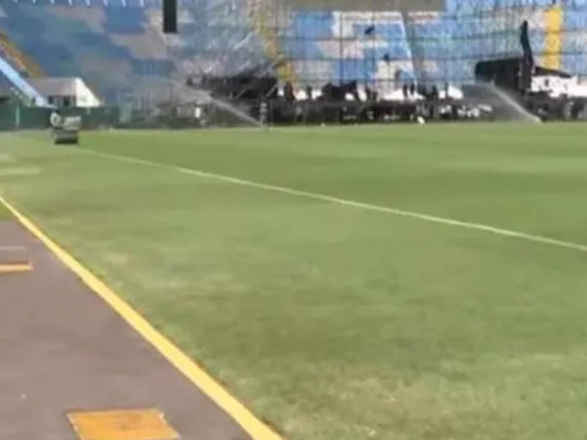 Fotos: Así quedó la grama del Estadio Nacional tras concierto del Grupo Firme