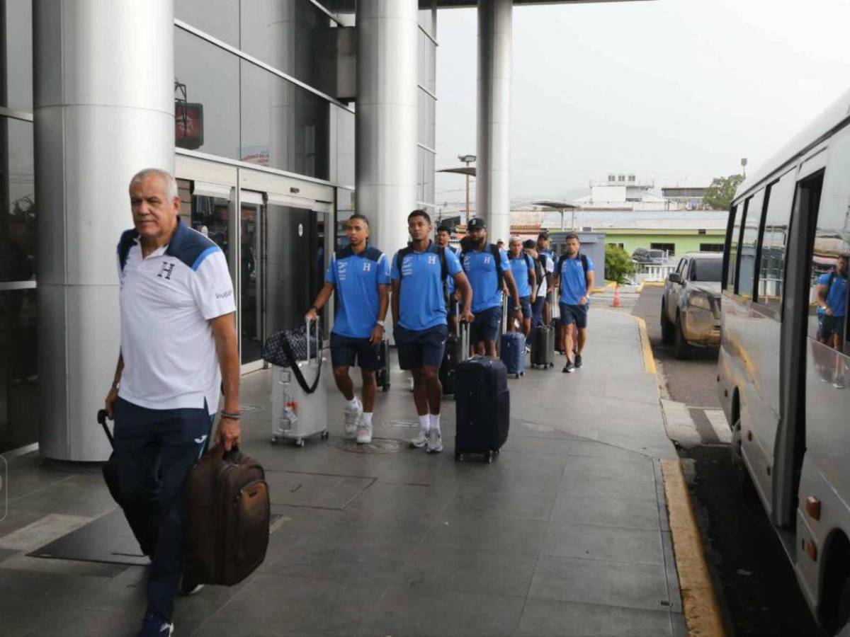 Selección de Honduras ya está en Tegucigalpa para el juego contra Haití