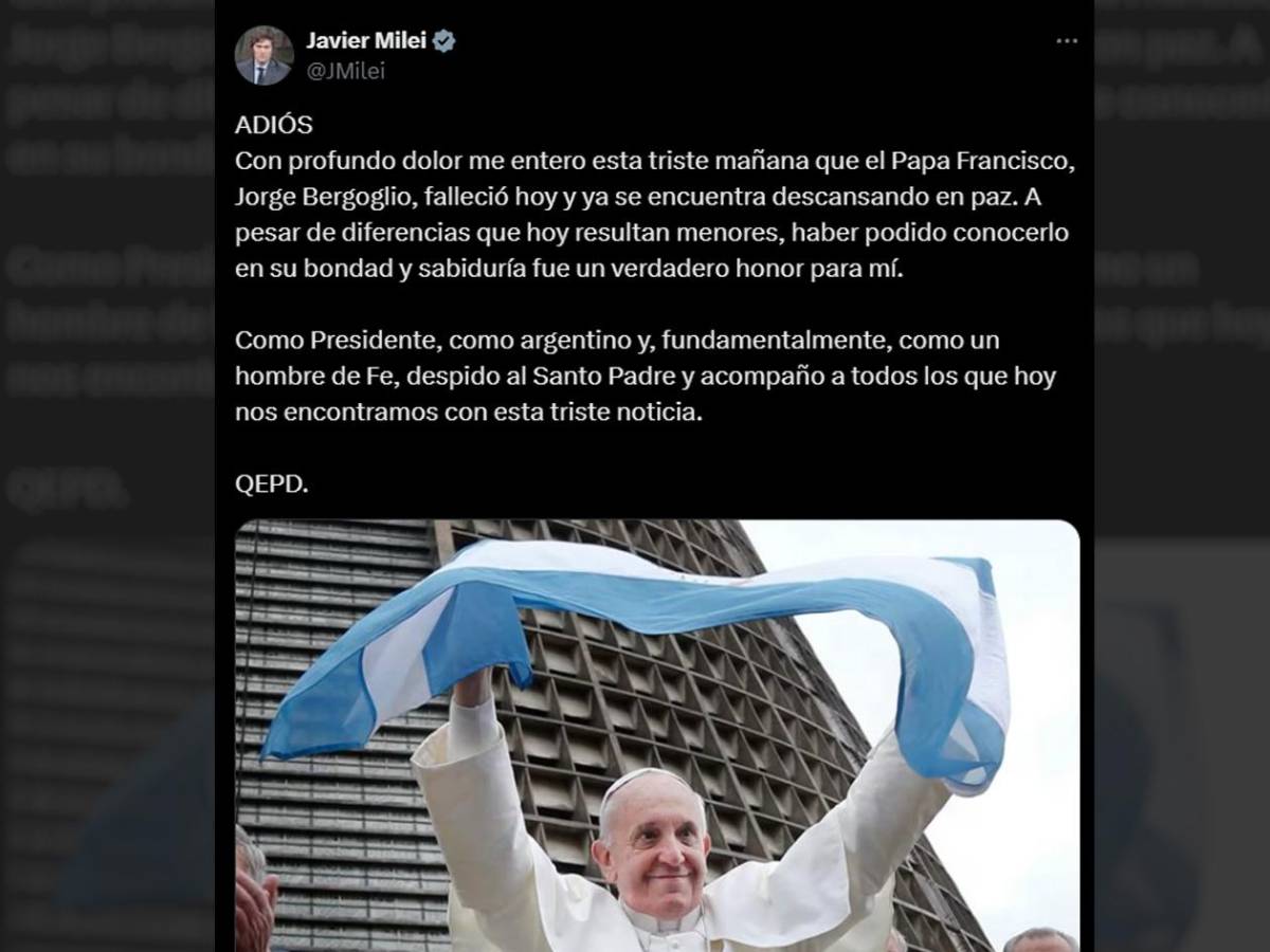 Así reaccionaron los líderes del mundo a la muerte del Papa Francisco